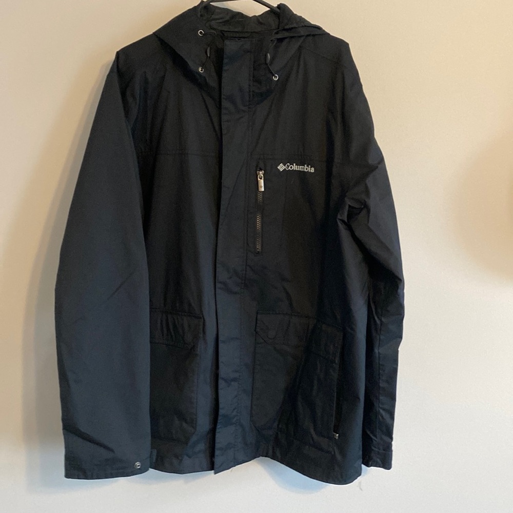 Columbia waterproof hooded jacket